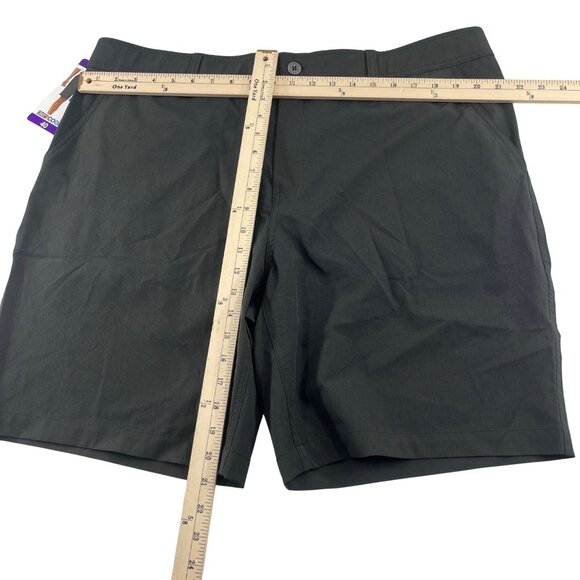 32 degrees Mens Gray Lee Performance Series Shorts Size 40 Flat Front Golf - Picture 3 of 4